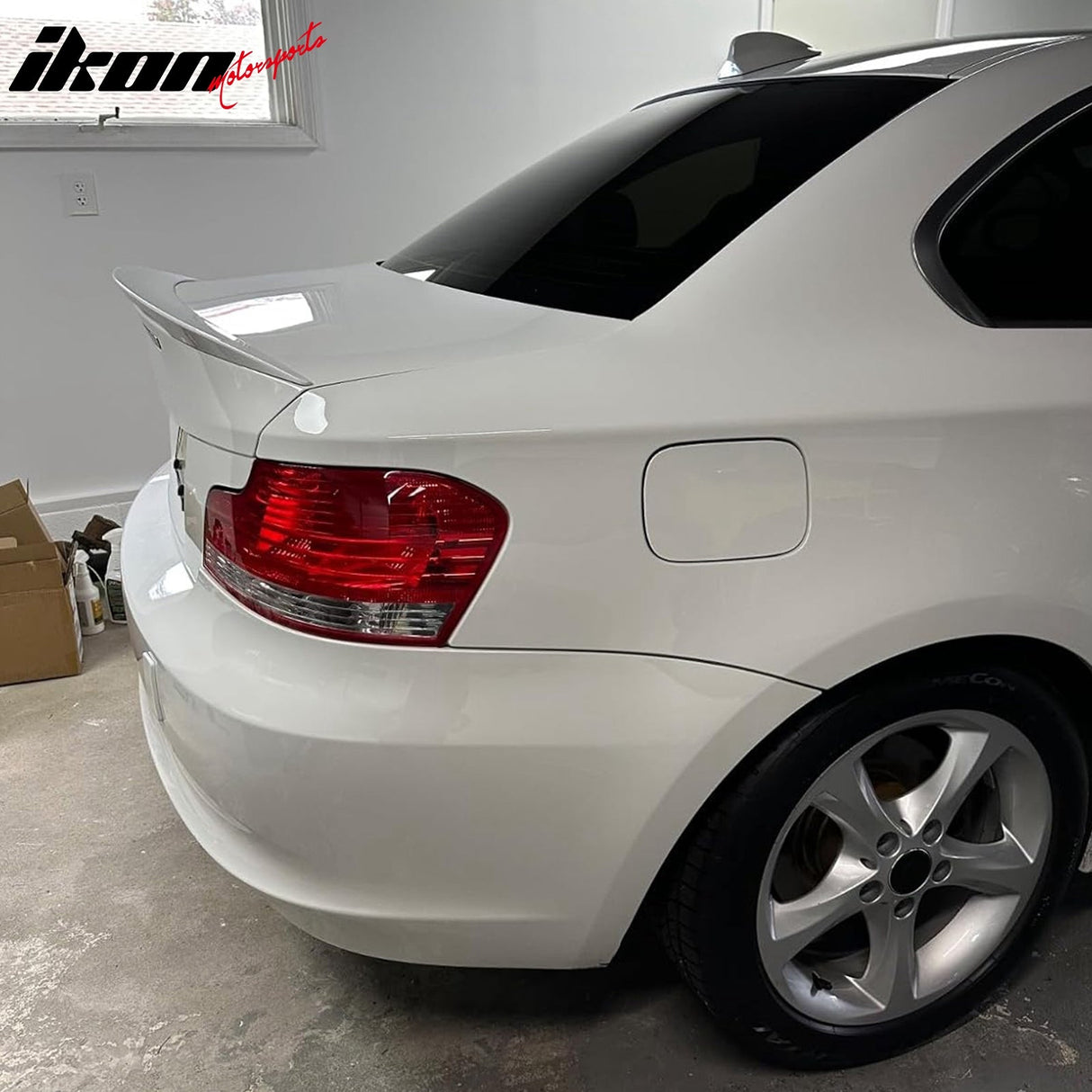 2007-2013 BMW 1-Series E82 Coupe Unpainted Rear Spoiler Wing ABS
