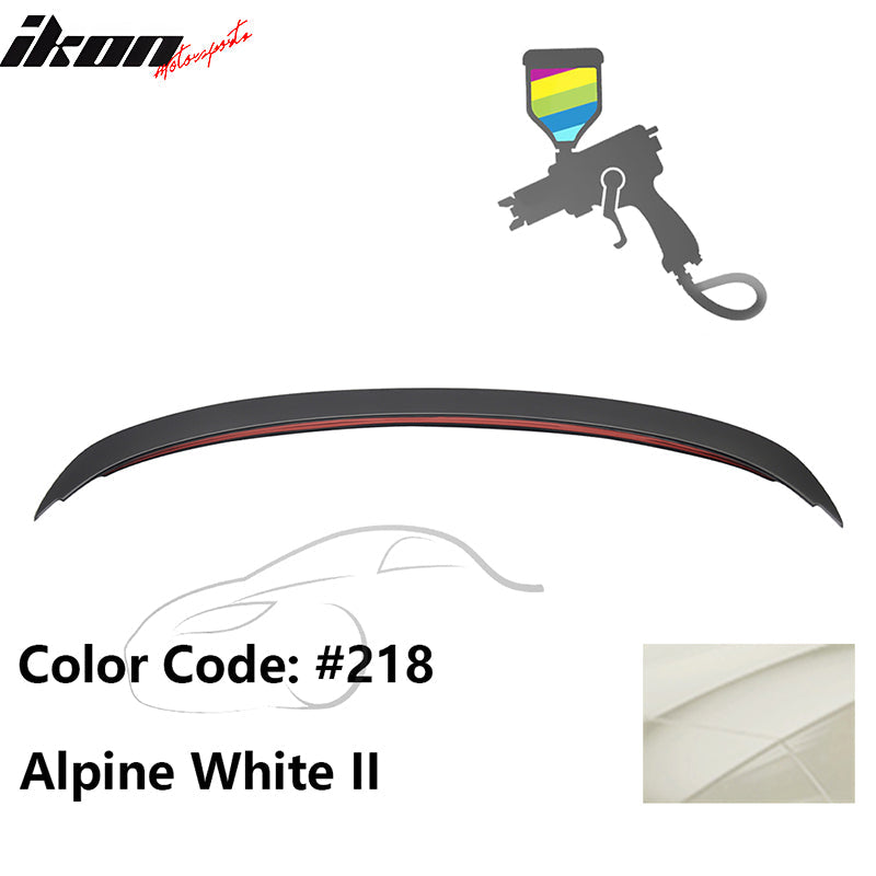 2006-2011 BMW 3-Series E90 4-Door Sedan Trunk Spoiler ABS