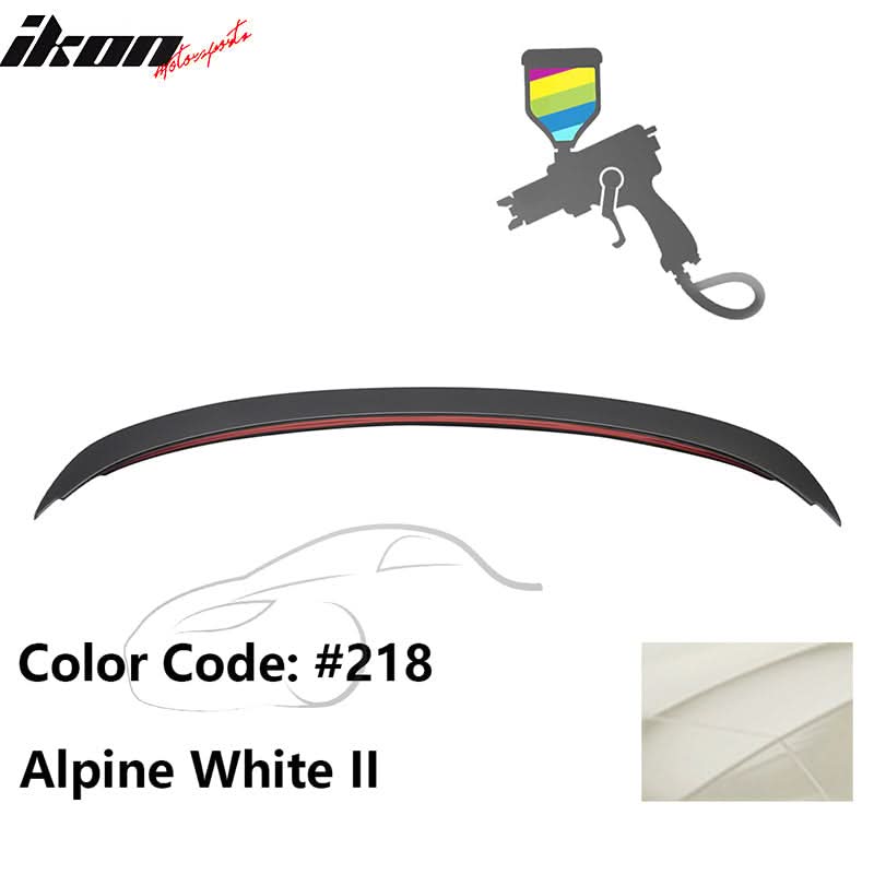 2006-2011 BMW 3-Series E90 4-Door Sedan Trunk Spoiler ABS