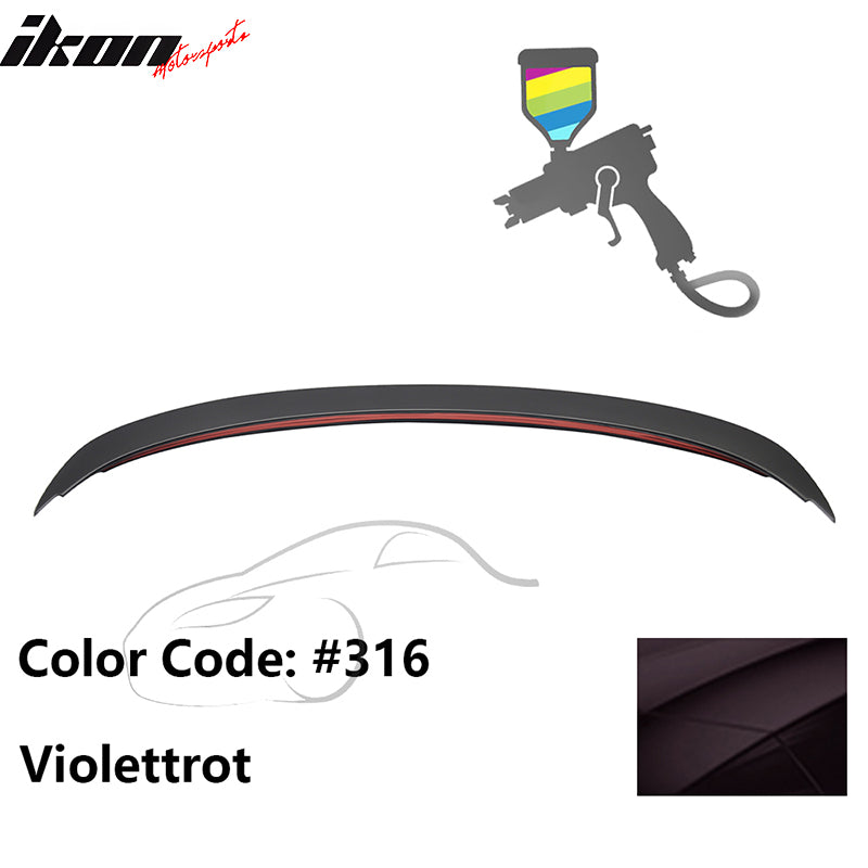 2006-2011 BMW 3-Series E90 4-Door Sedan Trunk Spoiler ABS