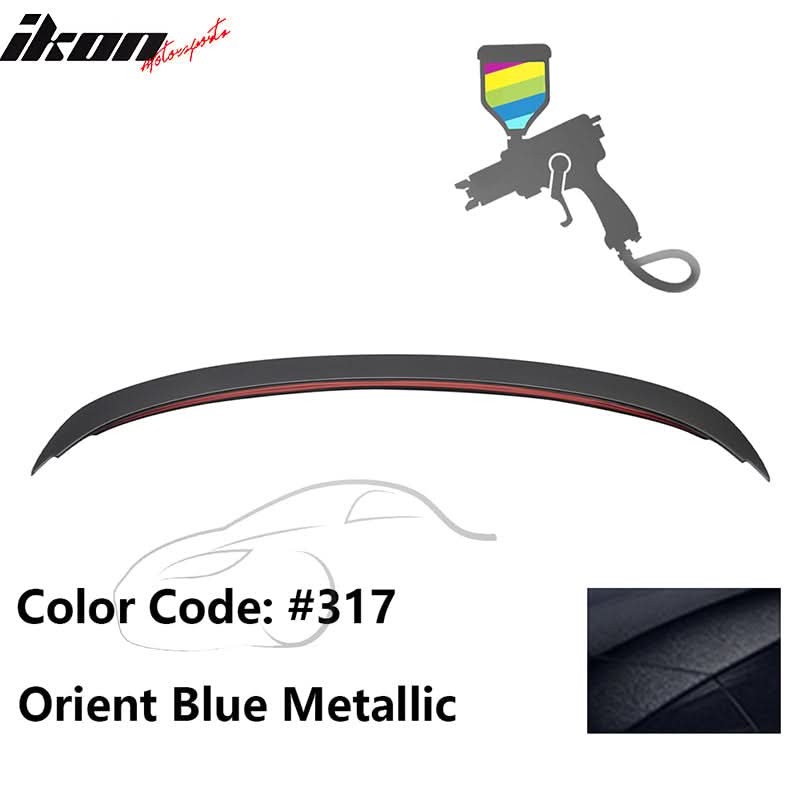 2006-2011 BMW 3-Series E90 4-Door Sedan Trunk Spoiler ABS