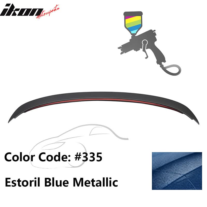 2006-2011 BMW 3-Series E90 4-Door Sedan Trunk Spoiler ABS