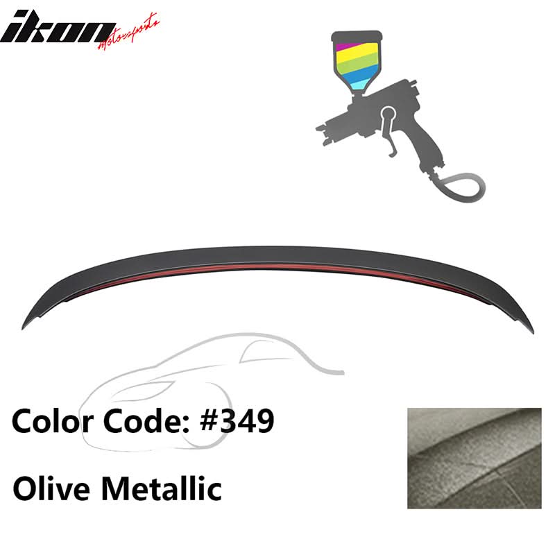 2006-2011 BMW 3-Series E90 4-Door Sedan Trunk Spoiler ABS