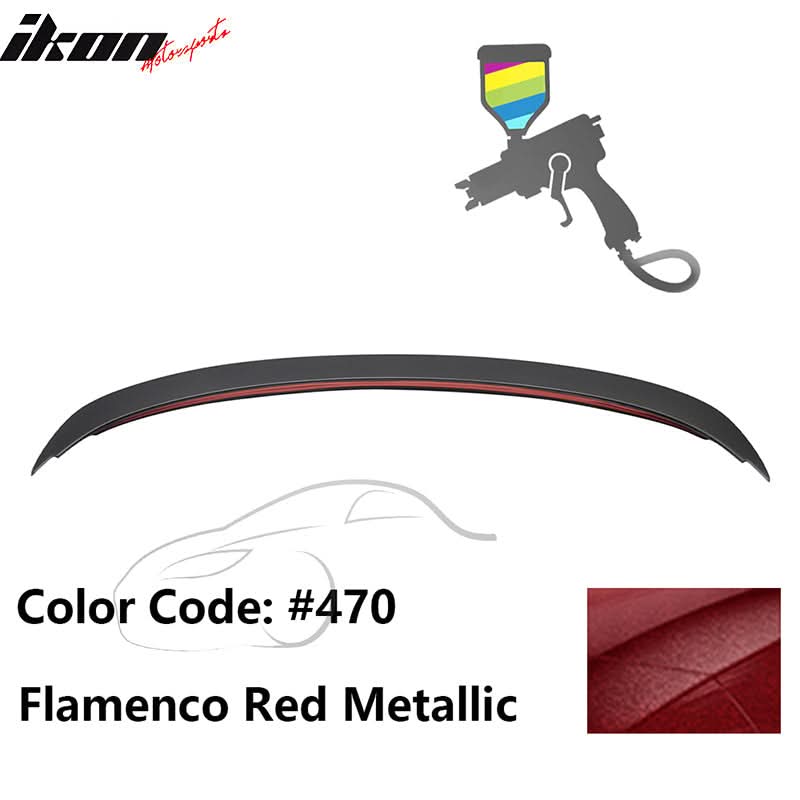 2006-2011 BMW 3-Series E90 4-Door Sedan Trunk Spoiler ABS