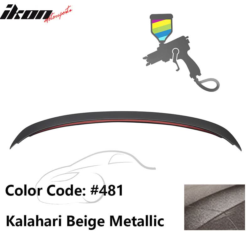 2006-2011 BMW 3-Series E90 4-Door Sedan Trunk Spoiler ABS