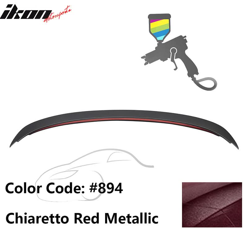 2006-2011 BMW 3-Series E90 4-Door Sedan Trunk Spoiler ABS