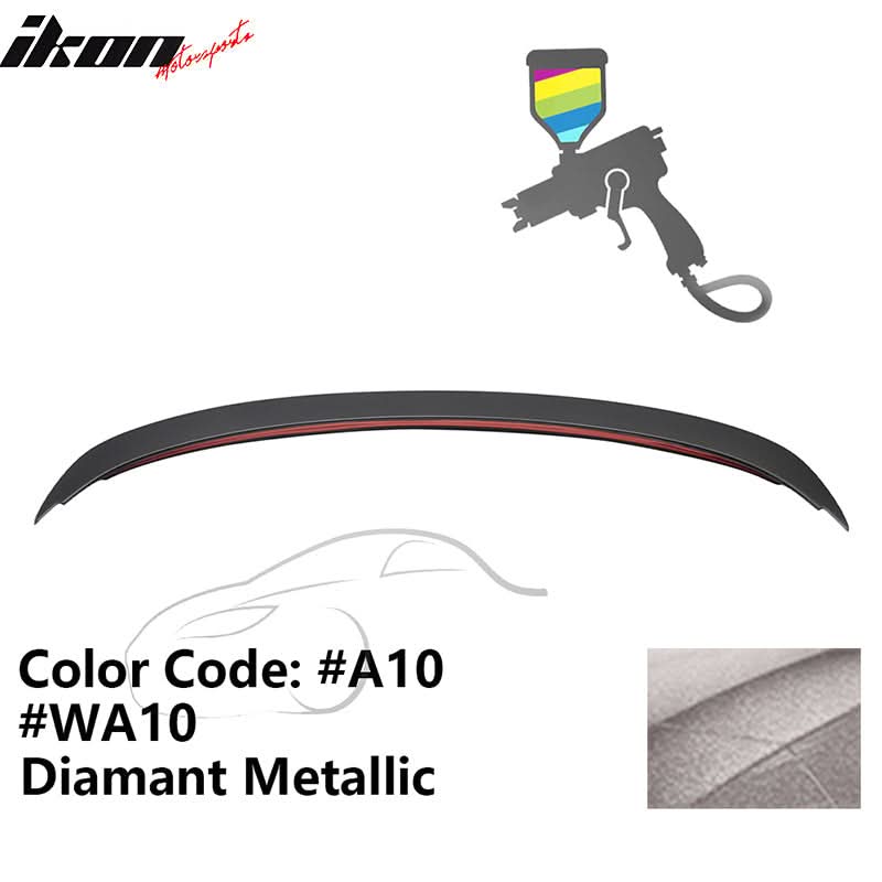 2006-2011 BMW 3-Series E90 4-Door Sedan Trunk Spoiler ABS