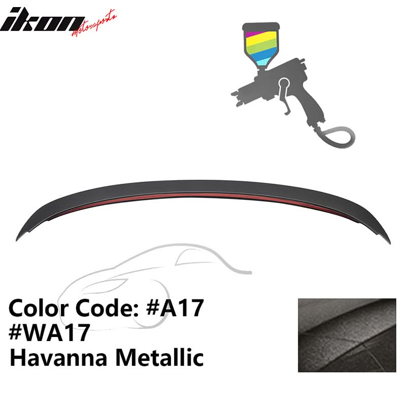 2006-2011 BMW 3-Series E90 4-Door Sedan Trunk Spoiler ABS