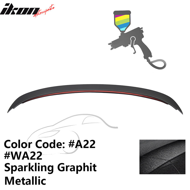 2006-2011 BMW 3-Series E90 4-Door Sedan Trunk Spoiler ABS