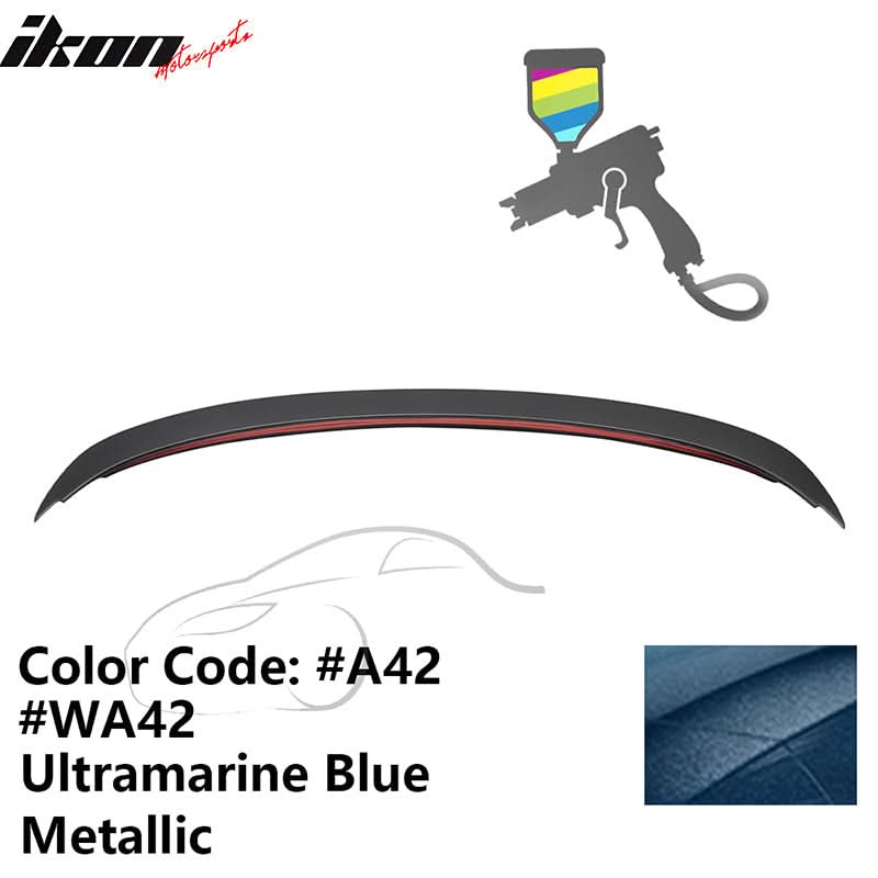 2006-2011 BMW 3-Series E90 4-Door Sedan Trunk Spoiler ABS