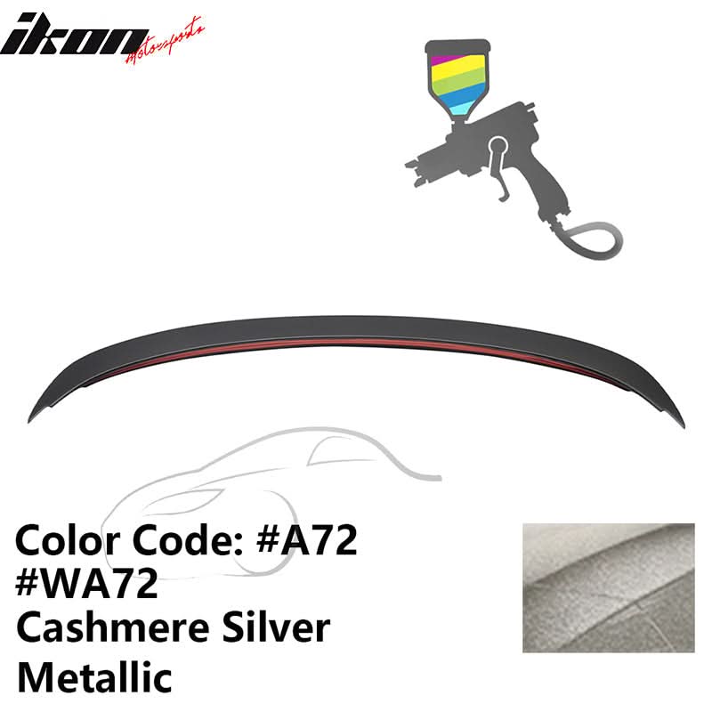 2006-2011 BMW 3-Series E90 4-Door Sedan Trunk Spoiler ABS