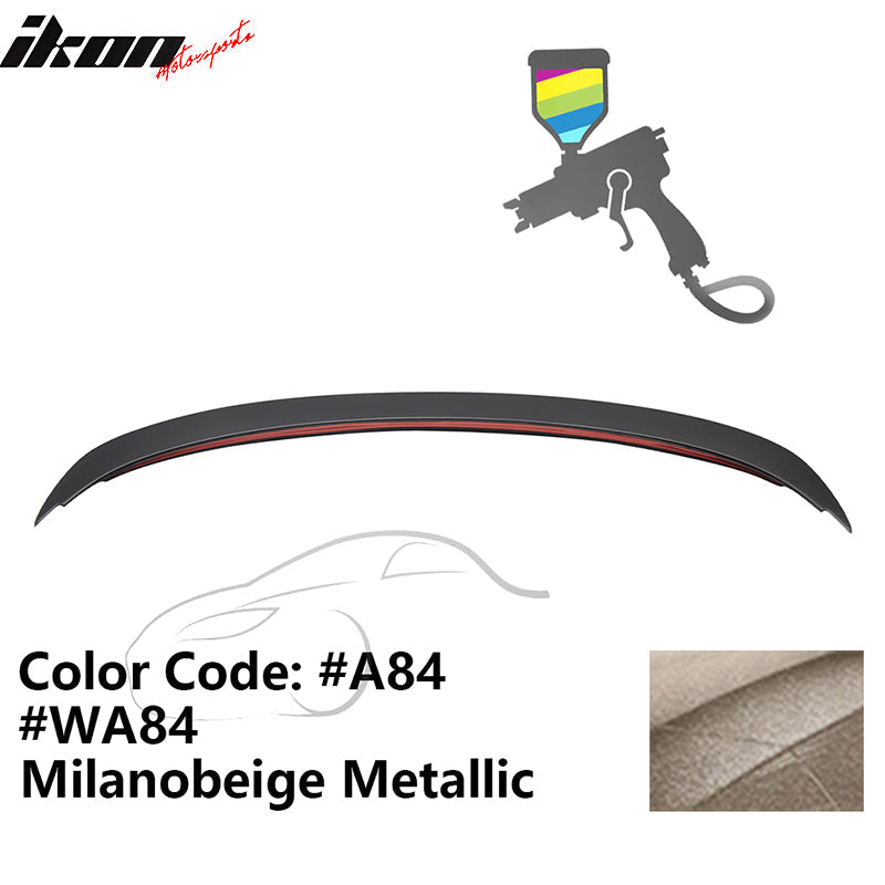 2006-2011 BMW 3-Series E90 4-Door Sedan Trunk Spoiler ABS