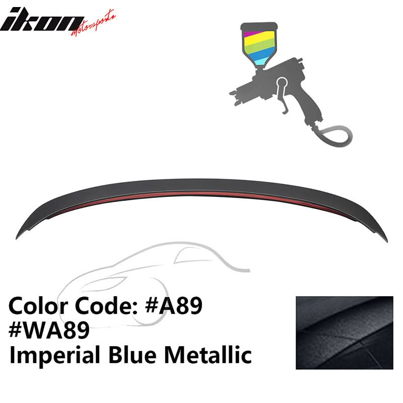 2006-2011 BMW 3-Series E90 4-Door Sedan Trunk Spoiler ABS