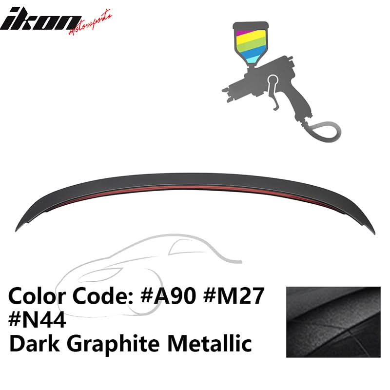 2006-2011 BMW 3-Series E90 4-Door Sedan Trunk Spoiler ABS