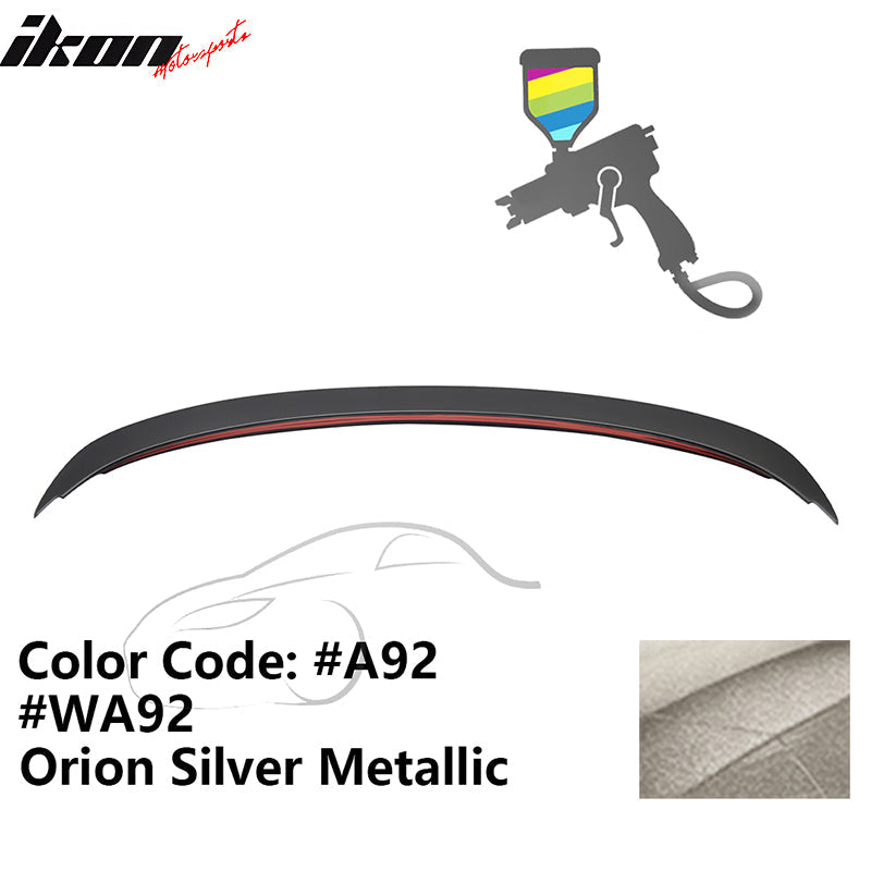 2006-2011 BMW 3-Series E90 4-Door Sedan Trunk Spoiler ABS