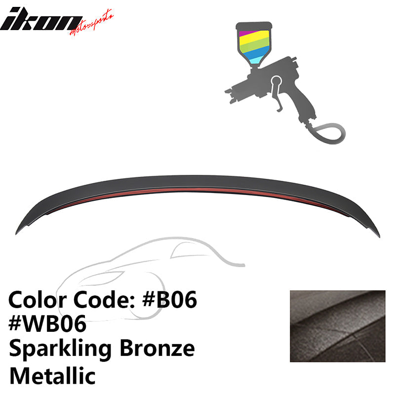 2006-2011 BMW 3-Series E90 4-Door Sedan Trunk Spoiler ABS