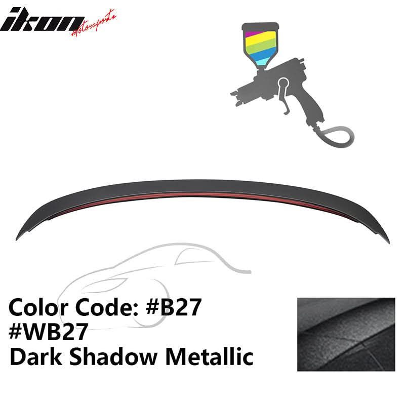 2006-2011 BMW 3-Series E90 4-Door Sedan Trunk Spoiler ABS