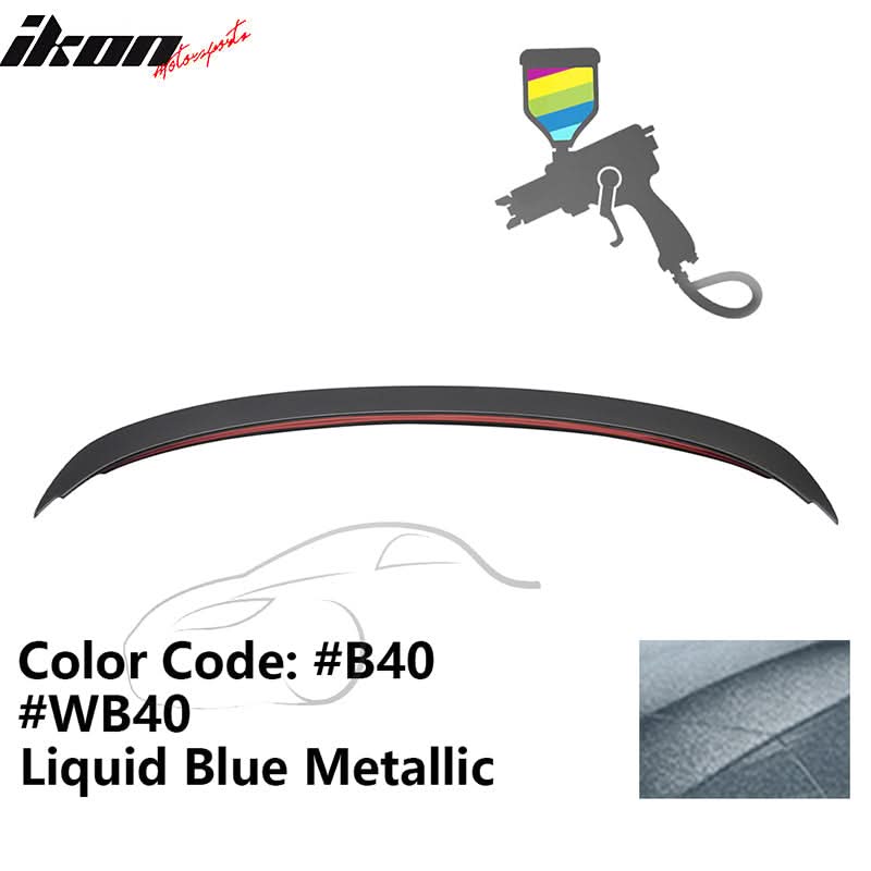 2006-2011 BMW 3-Series E90 4-Door Sedan Trunk Spoiler ABS