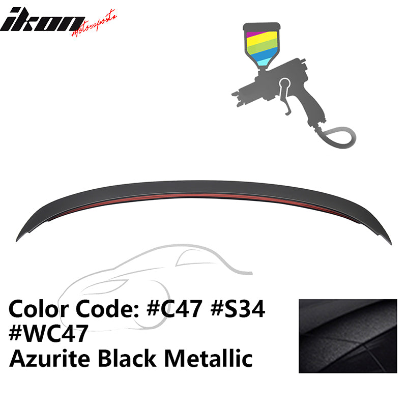 2006-2011 BMW 3-Series E90 4-Door Sedan Trunk Spoiler ABS