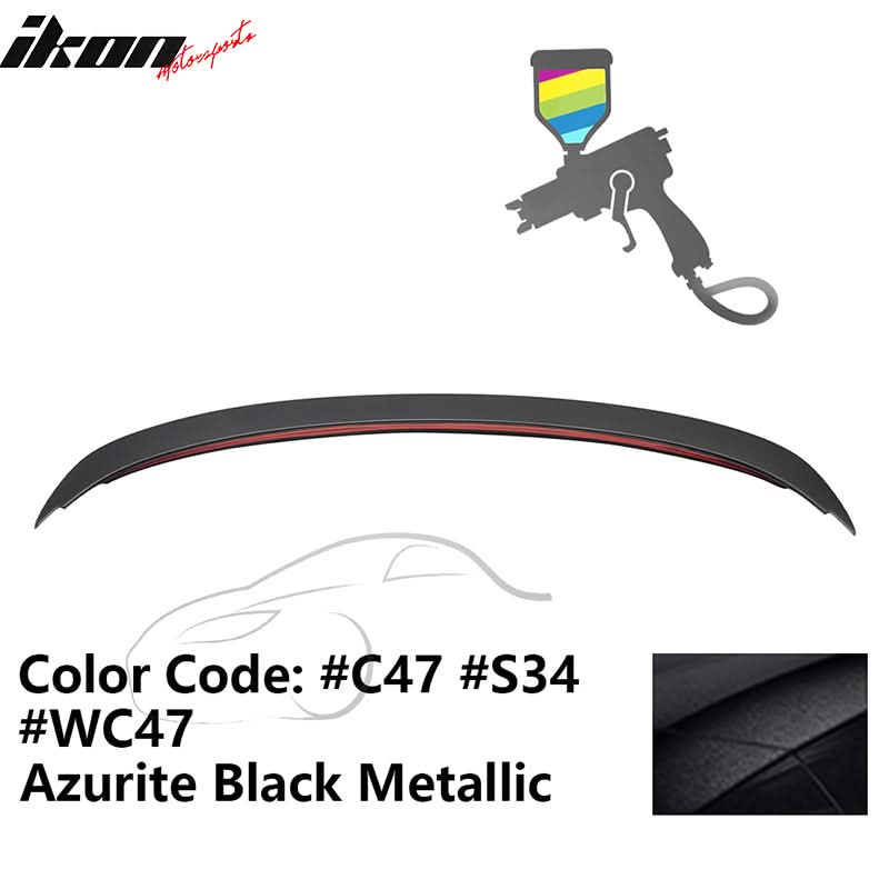 2006-2011 BMW 3-Series E90 4-Door Sedan Trunk Spoiler ABS