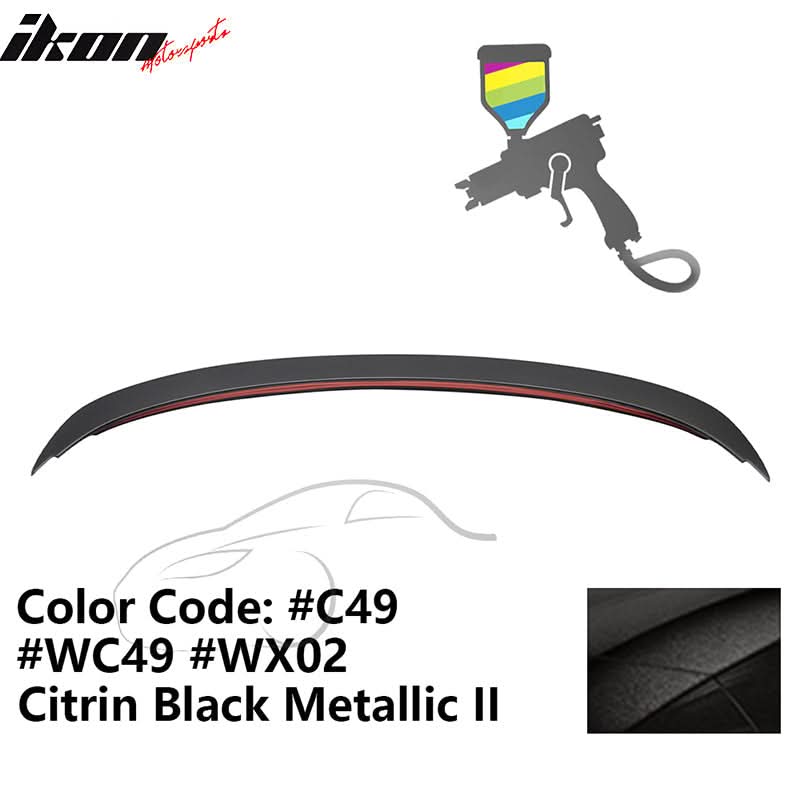 2006-2011 BMW 3-Series E90 4-Door Sedan Trunk Spoiler ABS