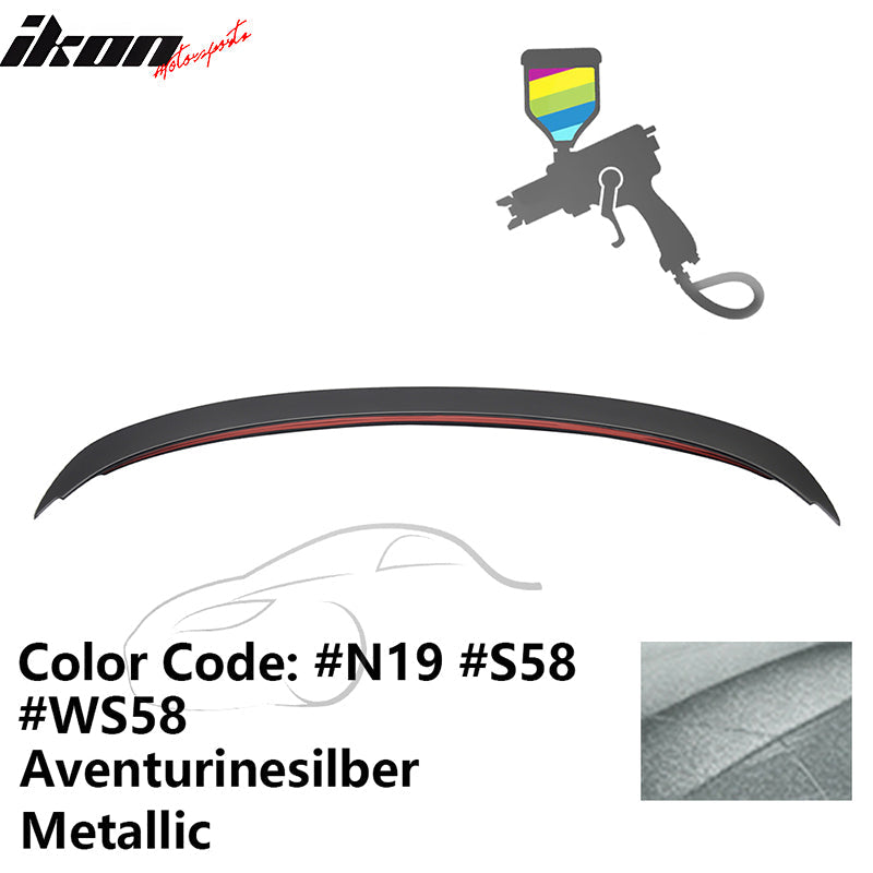 2006-2011 BMW 3-Series E90 4-Door Sedan Trunk Spoiler ABS