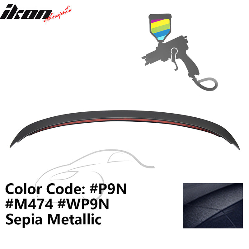 2006-2011 BMW 3-Series E90 4-Door Sedan Trunk Spoiler ABS