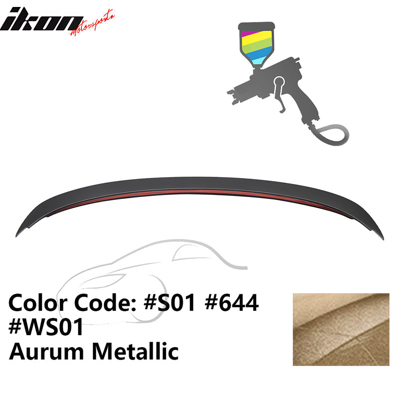 2006-2011 BMW 3-Series E90 4-Door Sedan Trunk Spoiler ABS