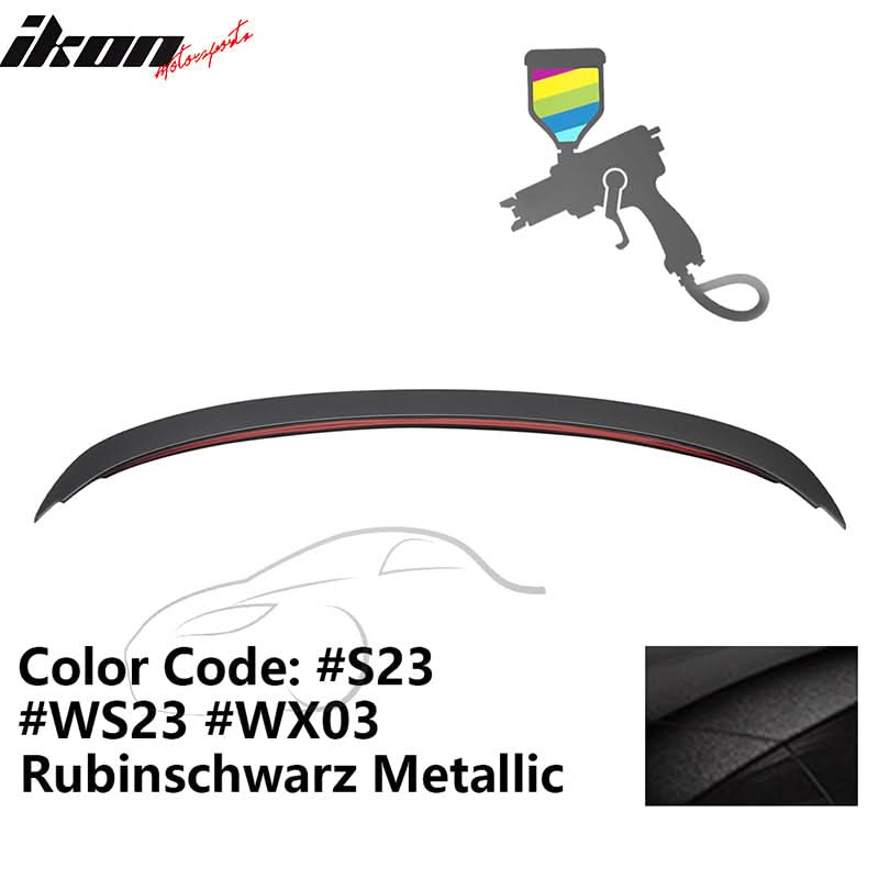 2006-2011 BMW 3-Series E90 4-Door Sedan Trunk Spoiler ABS