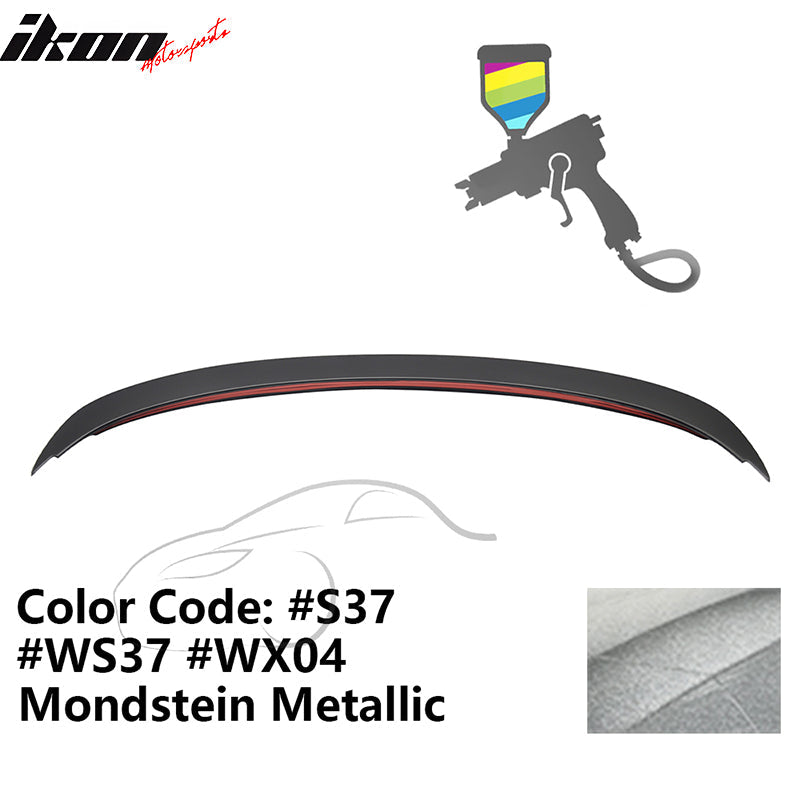 2006-2011 BMW 3-Series E90 4-Door Sedan Trunk Spoiler ABS