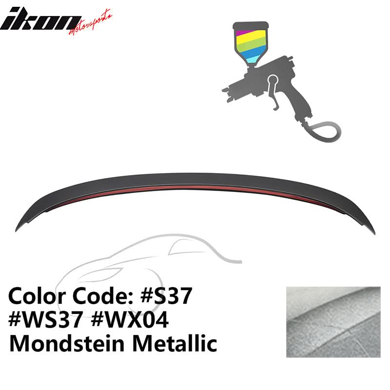 2006-2011 BMW 3-Series E90 4-Door Sedan Trunk Spoiler ABS