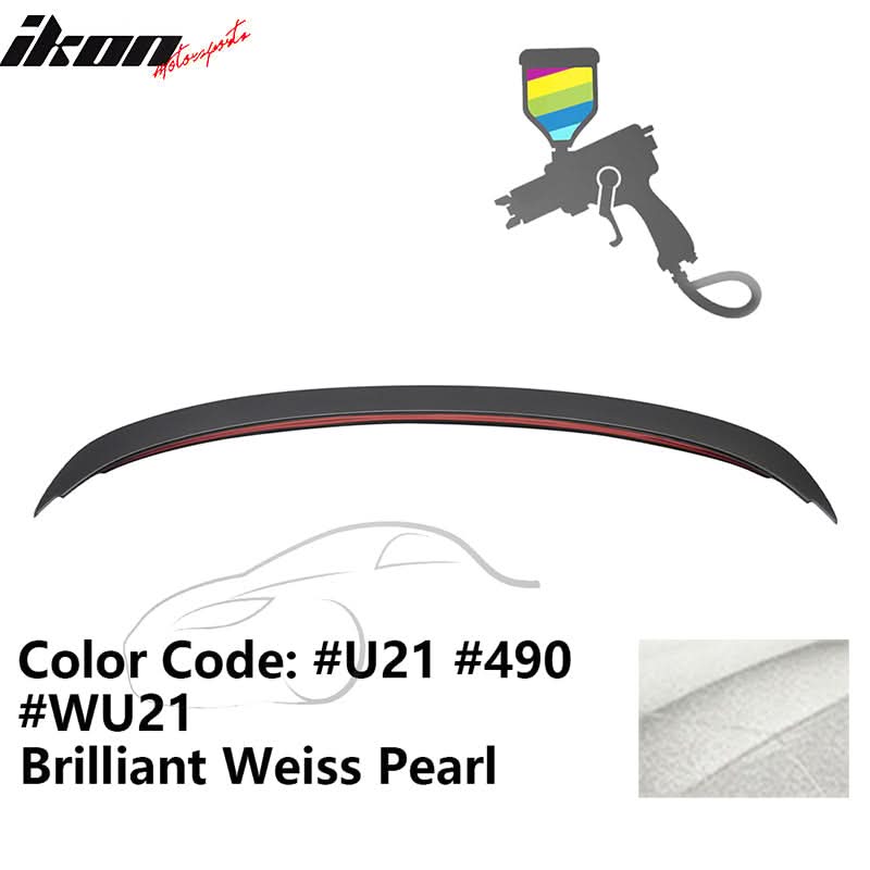 2006-2011 BMW 3-Series E90 4-Door Sedan Trunk Spoiler ABS