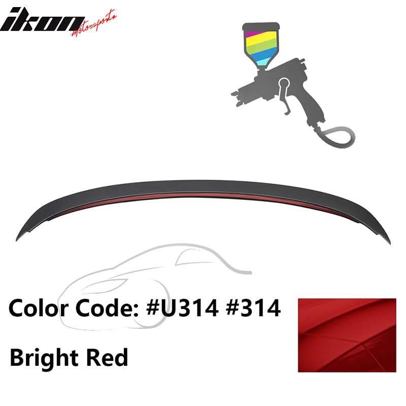 2006-2011 BMW 3-Series E90 4-Door Sedan Trunk Spoiler ABS