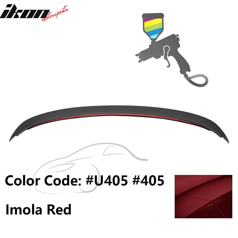 2006-2011 BMW 3-Series E90 4-Door Sedan Trunk Spoiler ABS