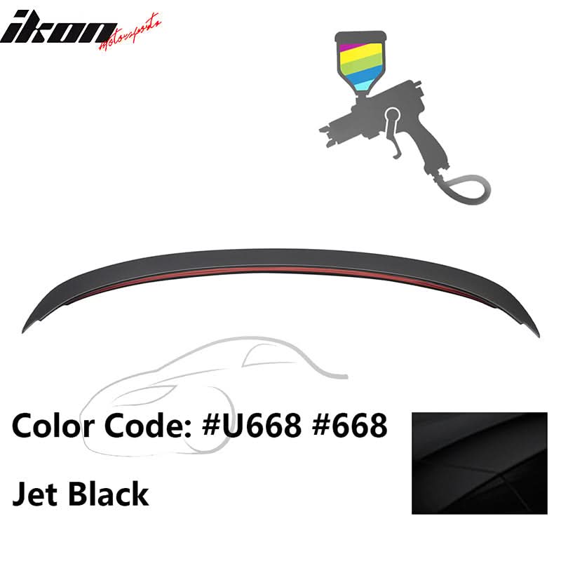 2006-2011 BMW 3-Series E90 4-Door Sedan Trunk Spoiler ABS