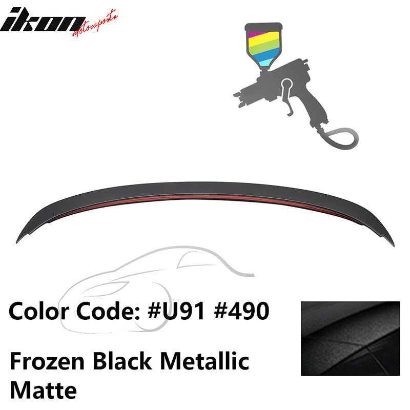 2006-2011 BMW 3-Series E90 4-Door Sedan Trunk Spoiler ABS