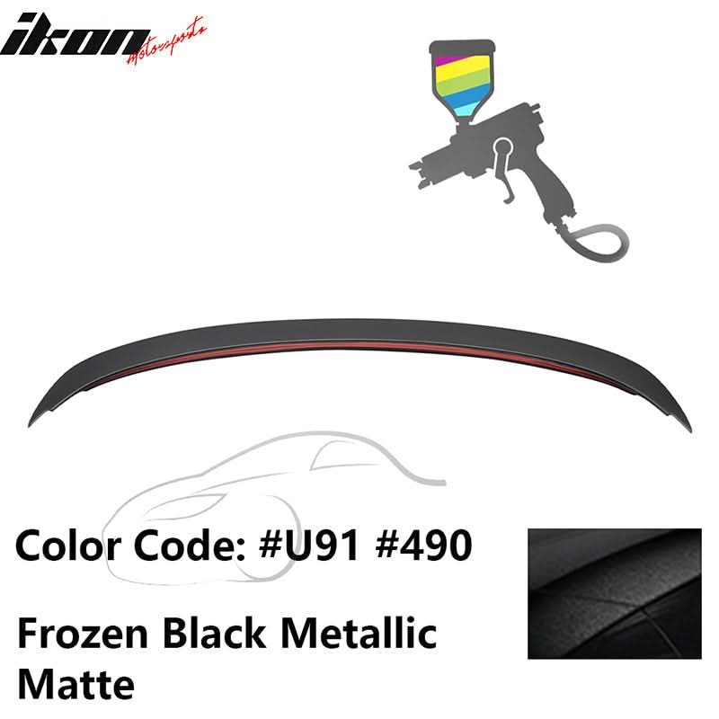 2006-2011 BMW 3-Series E90 4-Door Sedan Trunk Spoiler ABS