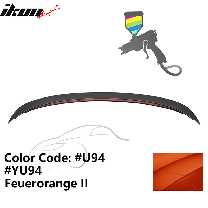 2006-2011 BMW 3-Series E90 4-Door Sedan Trunk Spoiler ABS