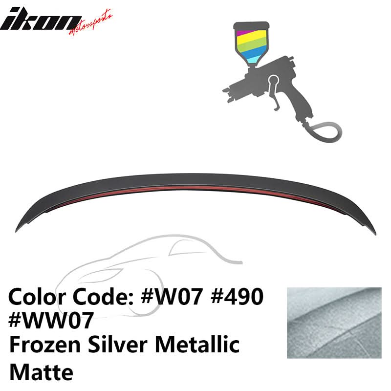 2006-2011 BMW 3-Series E90 4-Door Sedan Trunk Spoiler ABS