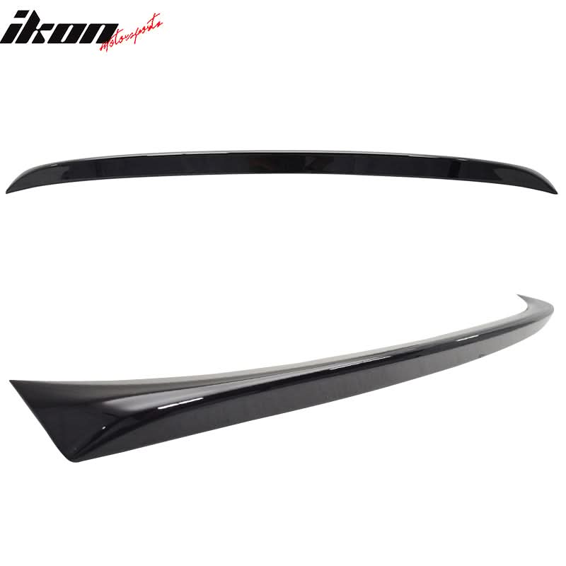 2006-2008 BMW E90 OE Style #668 Black Trunk Spoiler+Front Splitter ABS