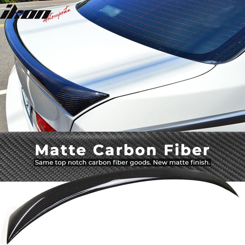 2006-2011 BMW E90 3 Series Sedan CF Carbon Fiber Trunk Spoiler Wing