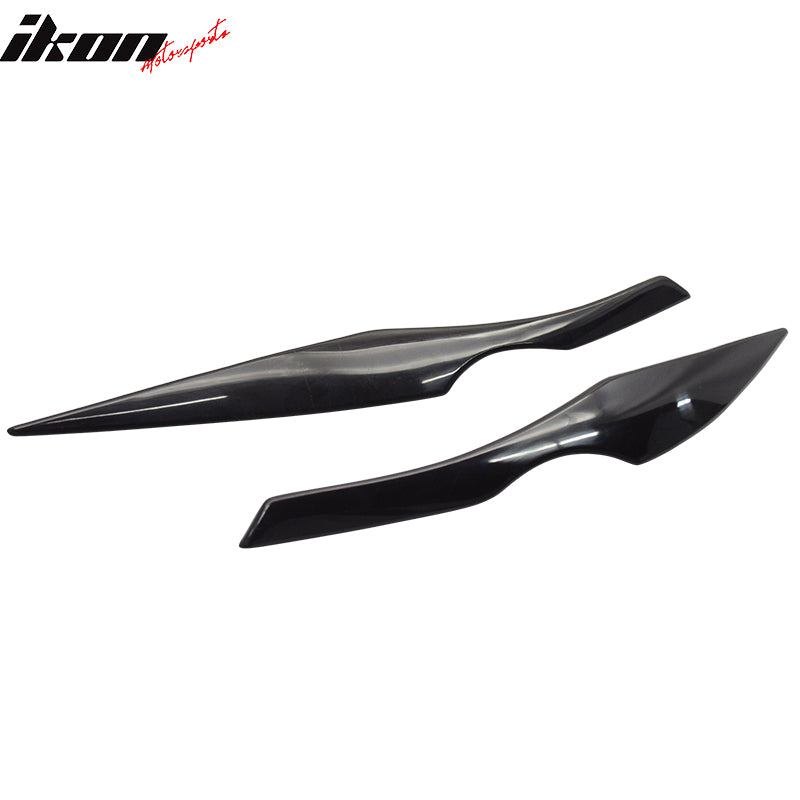 Fits 05-11 BMW E90 OE Trunk Spoiler & Headlight Eyelid Covers