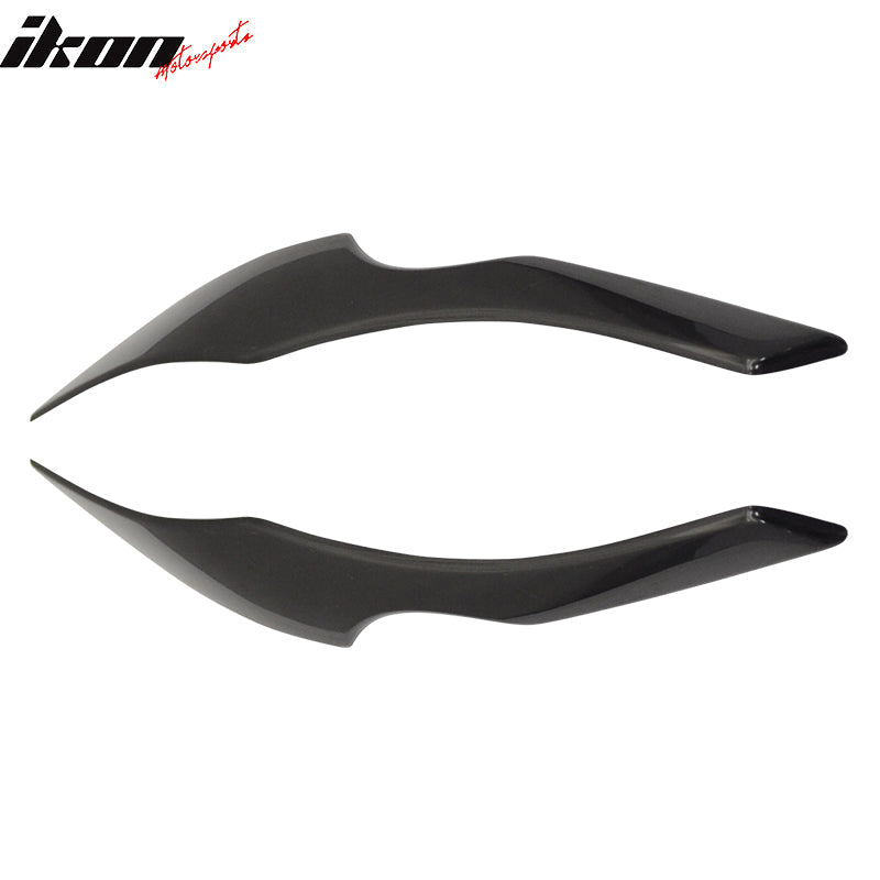 Fits 05-11 BMW E90 OE Trunk Spoiler & Headlight Eyelid Covers