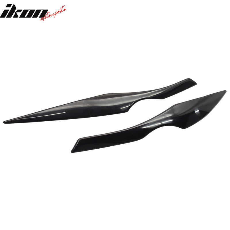 Fits 09-11 E90 OE Trunk Spoiler & Front Bumper Lip & Headlight Eyelids