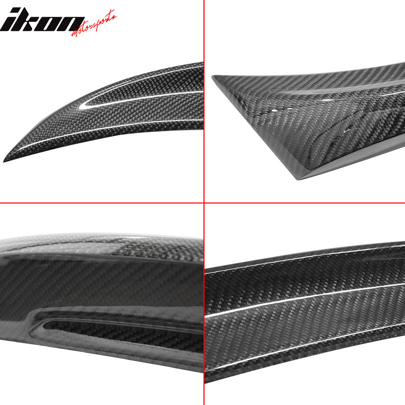 2007-2013 BMW 3 Series E92 Coupe MT Msport Carbon Fiber Trunk Spoiler