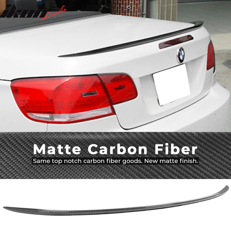 2007-2013 BMW 3 Series E93 Convertible M3 Sport Carbon Trunk Spoiler