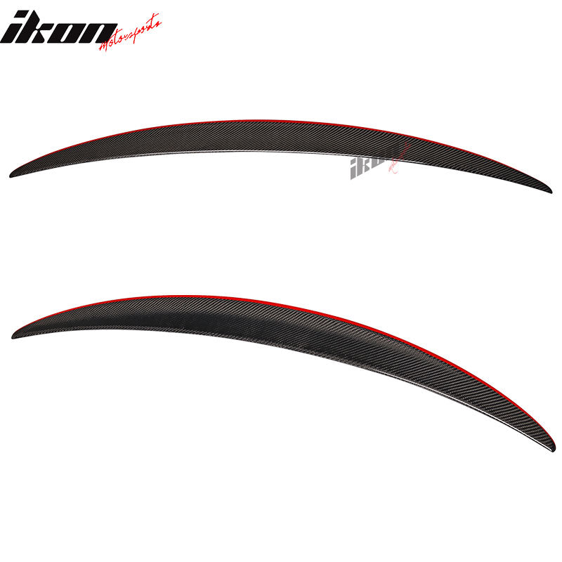 2007-2013 BMW E93 3 Series Convertible 2Dr Red Line CF Trunk Spoiler