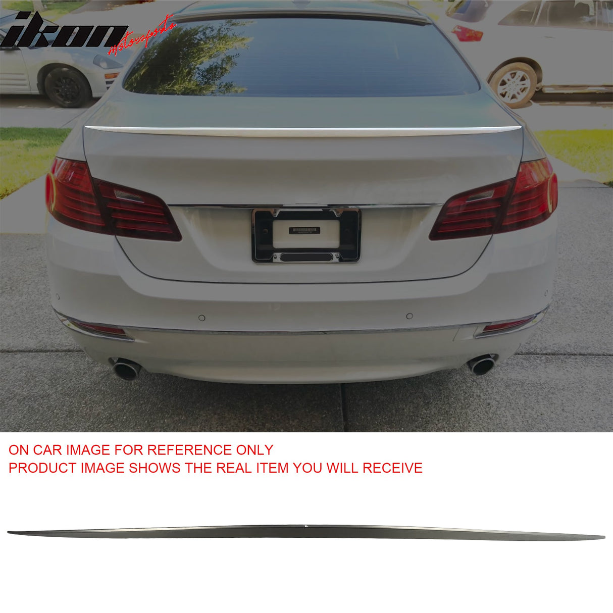 2011-2016 BMW F10 5 Series Sedan M5 Style Trunk Spoiler ABS