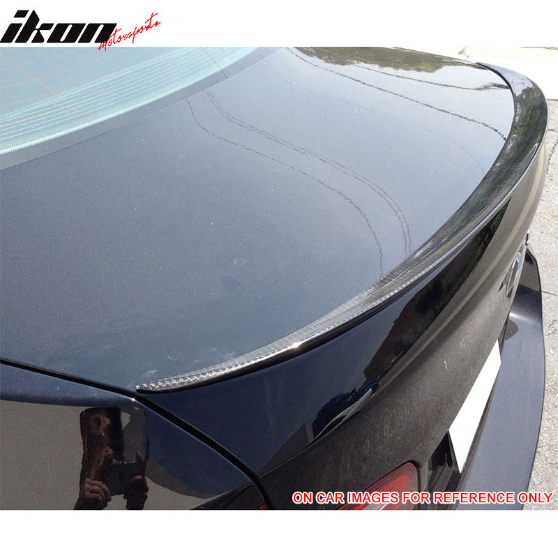 2011-2016 BMW 5 Series F10 Sedan P Style Carbon Fiber CF Trunk Spoiler