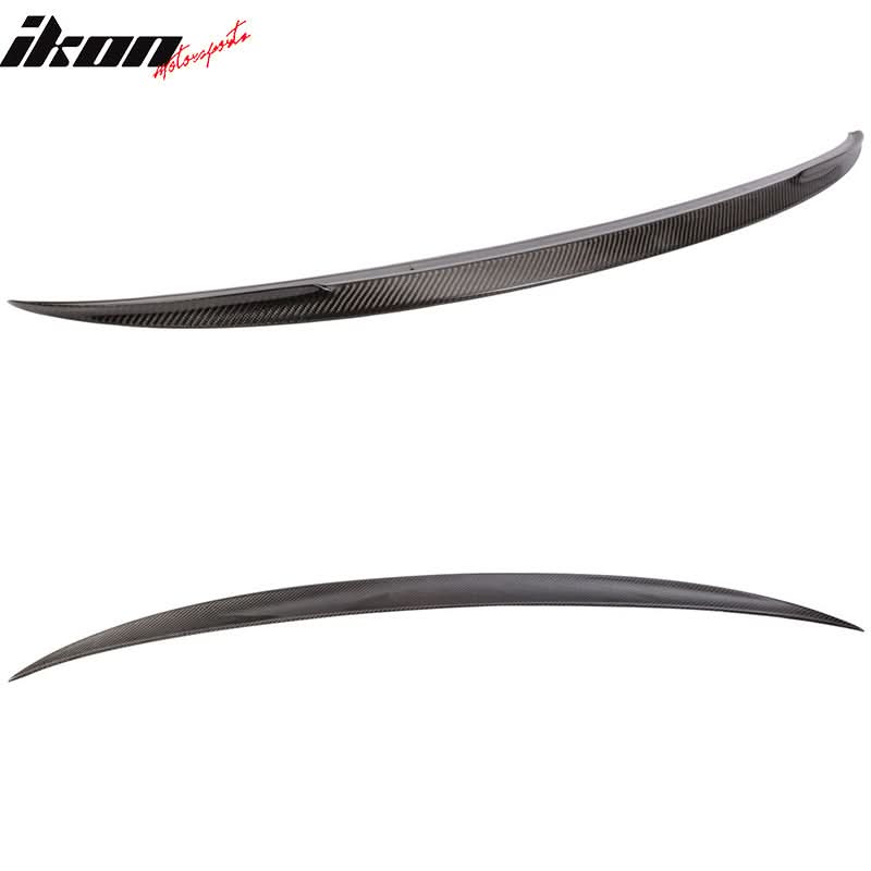 2011-2016 BMW 5 Series F10 Sedan P Style Carbon Fiber CF Trunk Spoiler